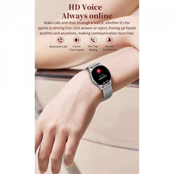 Smartwatch Microwear Y11 – Black Steel